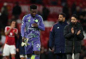 开云体育app下载-本-福斯特：奥纳纳似乎压力过大，他的动作有些僵硬