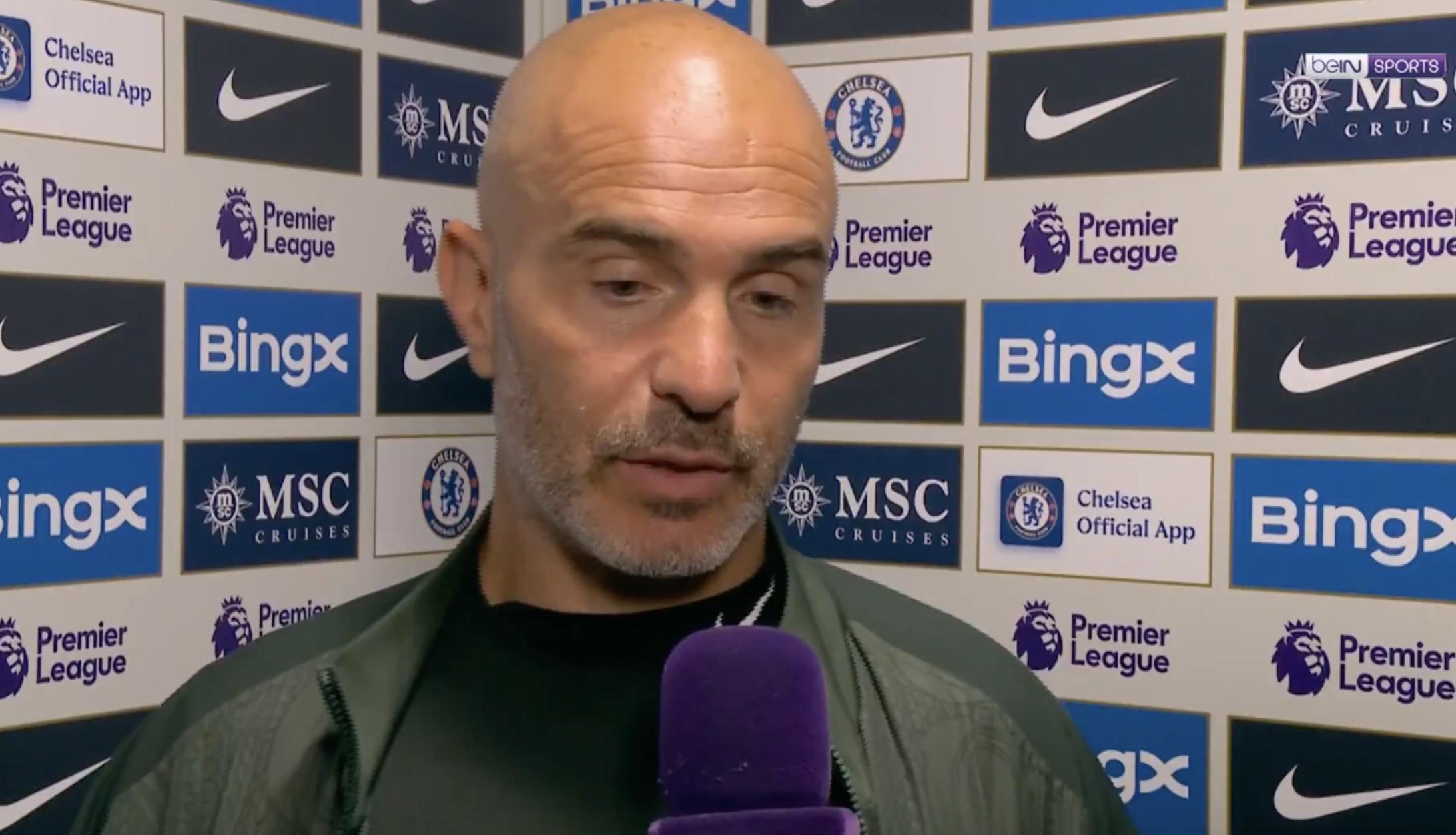 开云体育在线-马雷斯卡：上半场表现不够好，但下半场我们完全掌控了比赛